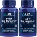 Life Extension Super Bio-Curcumin Turmeric Extract – Highly-Absorbable Curcumin for Whole-Body Health Support – Gluten-Free, Non-GMO, Vegetarian – 60 Vegetarian Capsules (Pack of 2)
