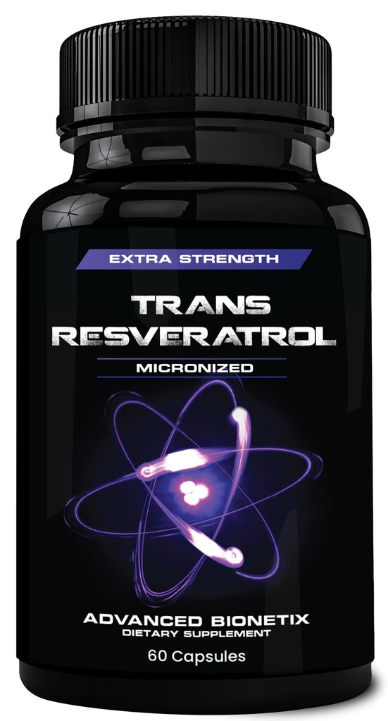 2X Ικανότητα Μικρονοποιημένο Trans Resveratrol συμπλήρωμα. 1200mg ανά 2 κάψουλες. Υψηλή Απορρόφηση Αντιοξειδωτική Φόρμουλα. Προωθεί την Αντιγηραντική, Γνωστική Υποστήριξη & Υγεία της Καρδιάς