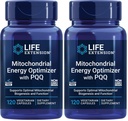 Life Extension Mitochondrial Energy Optimizer with PQQ - Energy Supplement for Healthy Mitochondria - With Taurine, Vitamin B, Pyrroloquinoline Quinone - Gluten-Free, Non-GMO - 120 Vegetarian Capsules