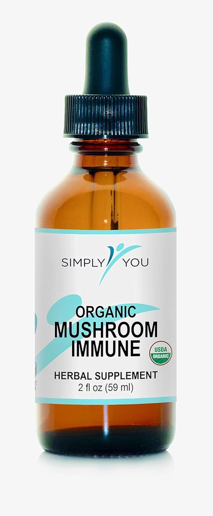 Organic Mushroom Immune Defense  Σταγόνες με Μέγιστη Απορρόφηση & Βιοδιαθεσιμότητα 