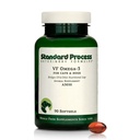 Standard Process Inc. VF Omega-3 for Pets - Dietary Supplement with Omega-3 Fatty Acids - Support Bone Growth, Immune Health, Heart Health - Fish Oil Supplement for Pets - 90 Softgels