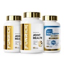 60-Day Supply Move & Relax Bundle, Glucosamine Complex & Magnesium Complex Supplement Set, 3 Individual Bottles Glucosamine Complex and Magnesium Complex