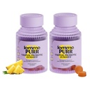 Lemme Purr Vaginal Probiotic Gummies for Women - Balanced pH, Healthy Odor, Yeast Balance & Flora Support + Vitamin C for Immune Health - Tasty Pineapple (60 Count) (Pack of 2)