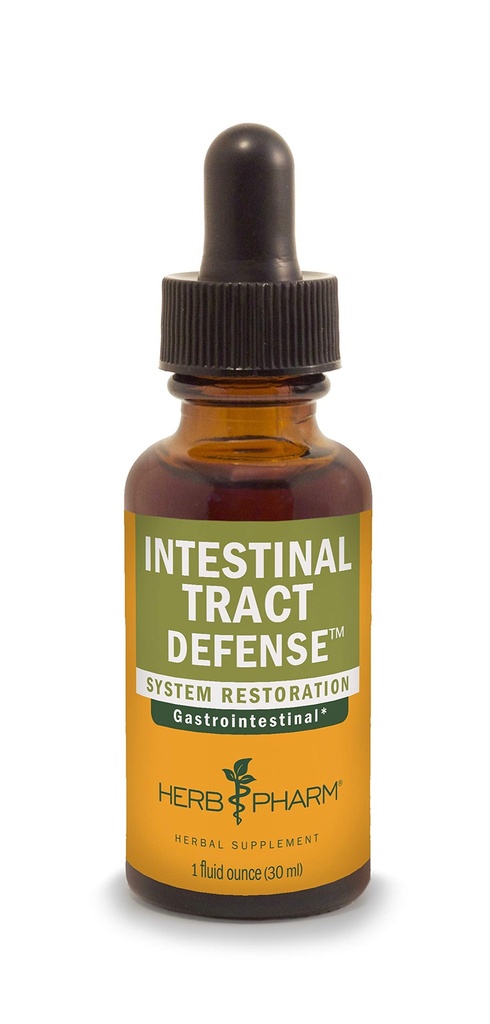 Herb Pharm Intestinal Tract Defense Liquid Herbal Formula with Wormwood Liquid Extract - 1 Ounce