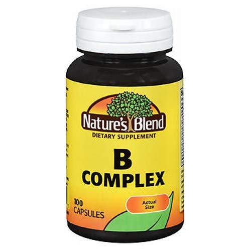 Nature's Blend B Complex Capsules - 100 ct, Pack of 3