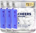Cheers Restore | Supplement with DHM + L-Cysteine | Feel Better After Drinking & Support Your Liver | 36 Doses | Dihydromyricetin, Cysteine, Prickly Pear, B-Vitamins, Ginger