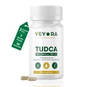 TUDCA 500mg | Tauroursodeoxycholic Acid | 60 Vegan Capsules | Single Ingredient Bile Salt | Non-GMO | Gluten Free | Soy Free | Dairy Free | Clean Label Supplement for Men and Women