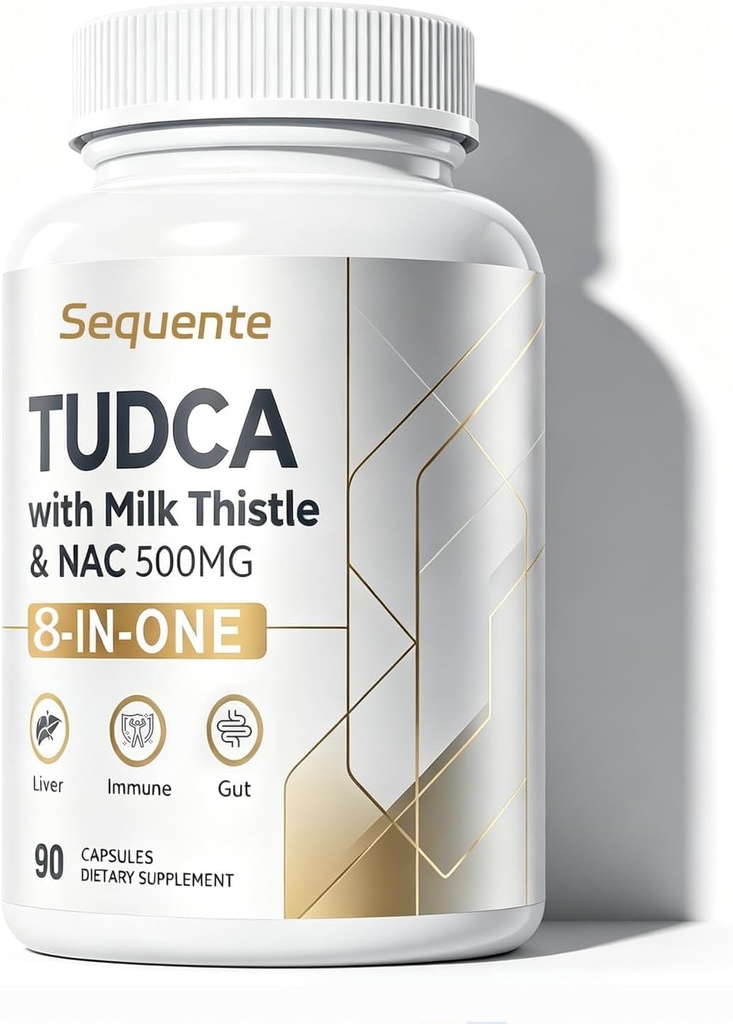 MGX Milk Thistle & TUDCA Formula, 8-in-One TUDCA Supplement, with Milk Thistle, NAC, Alpha Lipoic Acid, Dandelion Root, Bile Salts TUDCA - 90 Capsules