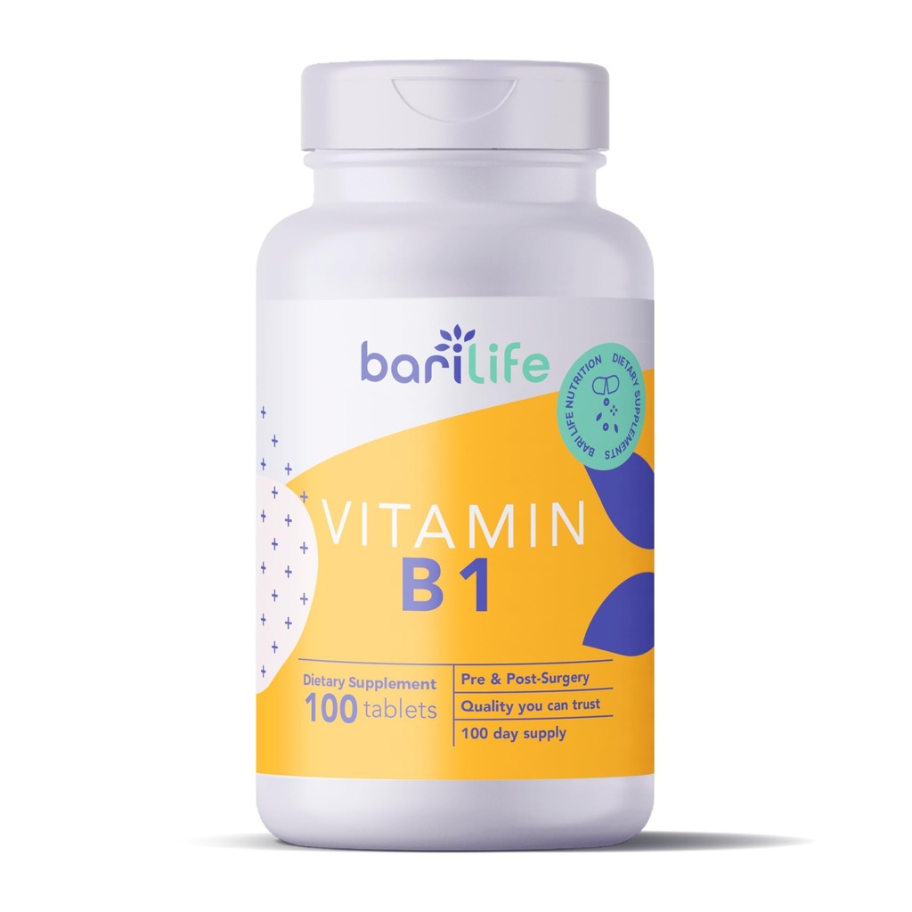 Bari Life Vitamin B1 100mg δισκία, Thiamin, Thiamin, Συμπλήρωμα διατροφής (100 δισκία)