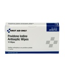 First Aid Only 12-015 PVP Povidone Iodine Wipe, First Aid Kit Refill Supplies, Box of 10