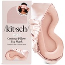 Kitsch Contour Pillow Eye Mask – Softer Than Silk Eye Masks for Sleep, Blindfold Sleep Masks for Women & Men, No Eye Pressure, Lightweight, Eye Care, Travel Essentials - Blush