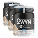 OWYN Only What You Need Pro Elite High Protein Powder, 30g Vegan Protein for Workout Recovery, Delicious Smooth Taste, Zero Sugar, Low Net Carbs, Vanilla, 12 Servings (1.32 LB) (Pack of 3)