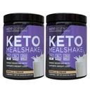 Keto Science Ketogenic Meal Shake, Energy Boosting MCTs, Supports Weight Loss, Keto and Paleo Friendly, High Fat with MCTs, Vanilla Flavor, 28 Servings, 2 Pack