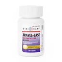GeriCare Meclizine HCI 25mg Antiemetic Travel-Ease Tablets, Prevents and Treats Motion Sickness, Nausea Relief, 100 Count (Pack of 1)