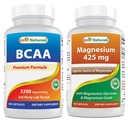 Best Naturals BCAA 3200 mg & Γλυκινικό μαγνήσιο 425 mg