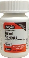 Rugby Travel Sickness, Tablets, 100 ea