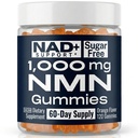 SHIZAM NMN Supplement Gummies – Nicotinamide Mononucleotide (NMN) 1000-mg per Serving | NAD+ Supplement Format | Sugar-Free NMN Gummies | 120 Gummies | 60-Day Supply