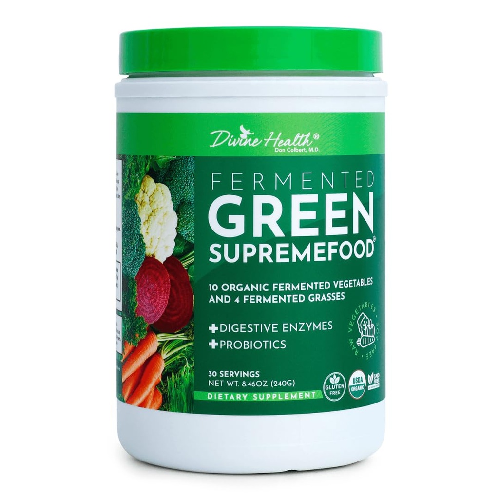 Θεϊκή Υγεία Ζυμωμένο Πράσινο Supremefood 