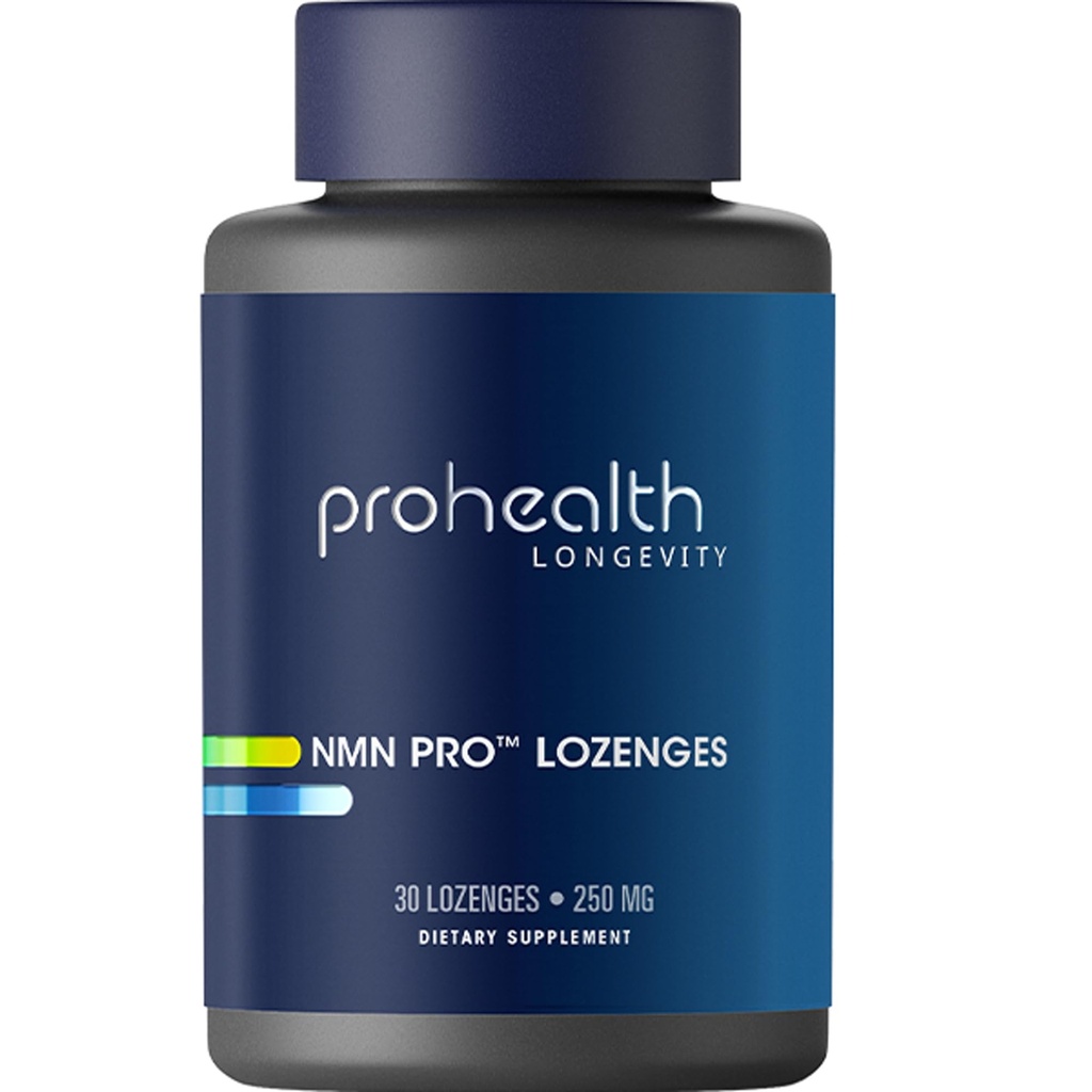 ProHealth NMN Pro Lozenges (30 Lozenges) Clinically Studied Uthever® NMN. NAD+ Precursor for Cellular Energy, Mitochondrial Support & Healthy Aging. USA Manufactured, Triple Lab-Tested