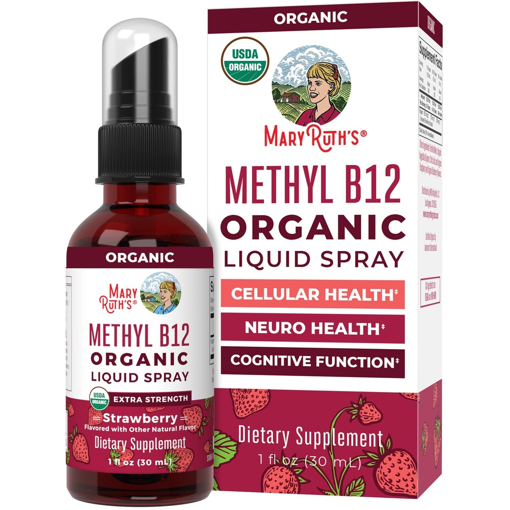 MaryRuth Organics Vitamin B12 Liquid Spray 
