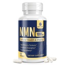 NMN Supplement (Nicotinamide Mononucleotide) - 6-in-1 NAD Supplement with Quercetin | TMG | Resveratrol | Spermidine| Black Pepper Extract for Cellular Support 60 Capsules