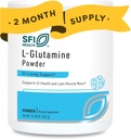 Klaire Labs SFI Health L Glutamine Powder - 5000mg Free-Form & Hypoallergenic Amino Acid - Υποστηρίζει την αποκατάσταση των μυών, την ανοσοποιητική υποστήριξη και την υγεία GI - Μη Γαλακτοκομικά & Χωρίς γλουτένη (351 G / 60 Servings)