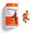 Juice Plus+ Omega Blend Capsules - Plant-Based Omega-3, 5, 6, 7, & 9 Sourced from Algae & Seeds - DHA & EPA Formula Supports Brain, Vision & Heart Health - Fish Oil Alternative - 60 Vegan Servings