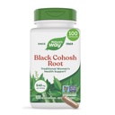 Nature's Way Herbs Black Cohosh Root Capsules, Vegan, 100 Count | Traditional Women’s Herbal Supplement*, Cimicifuga Racemosa Root, Non-GMO Project Verified, Vegan Capsules