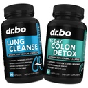 Lung Cleanse & Colon Detox - Φόρμουλες βοτάνων για την υποστήριξη της αναπνευστικής υγείας & κινήσεις του εντέρου