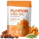 Pumpkin Seed Oil with Saw Palmetto Capsules - Advanced Pumpkin Seeds Oil Supplement, Cold Pressed, Pure Virgin Оil, Non-GMO - Supports Hair, Urinary, Bladder & Prostate Health, 300 Softgels
