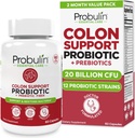 Probulin Colon υποστήριξη Probiotic συμπλήρωμα, Daily Gut, Digestive, και ανοσοποιητική υγεία Probiotics Κάψουλες για άνδρες και γυναίκες, 20 δισεκατομμύρια CFU, Vegan, 60 μπουκάλι κόμη