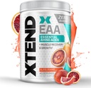 Scivation XTEND EAA + BCAA Powder | Muscle Recovery & Lean Muscle Growth | 9 Essential Amino Acids for Intra Workout or Post Workout Recovery | 10g EAAs Per 2 Servings | Blood Orange 40 Servings