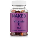 Naked Vitamin E 400 IU – Natural Vitamin E Supplement with Mixed Tocopherols for Antioxidant Support and Skin Health – 100 Softgels