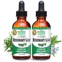Βοτανική επιλογή – Δεντρολίβανο Leaf Liquid Extract – Χωρίς αλκοόλ, Χωρίς γλουτένη – Γρήγορο συμπλήρωμα δράσης σταγόνες – Εύκολο στη χρήση σταγονόμετρο – 1 ρευστή ουγγιά 2 συσκευασία