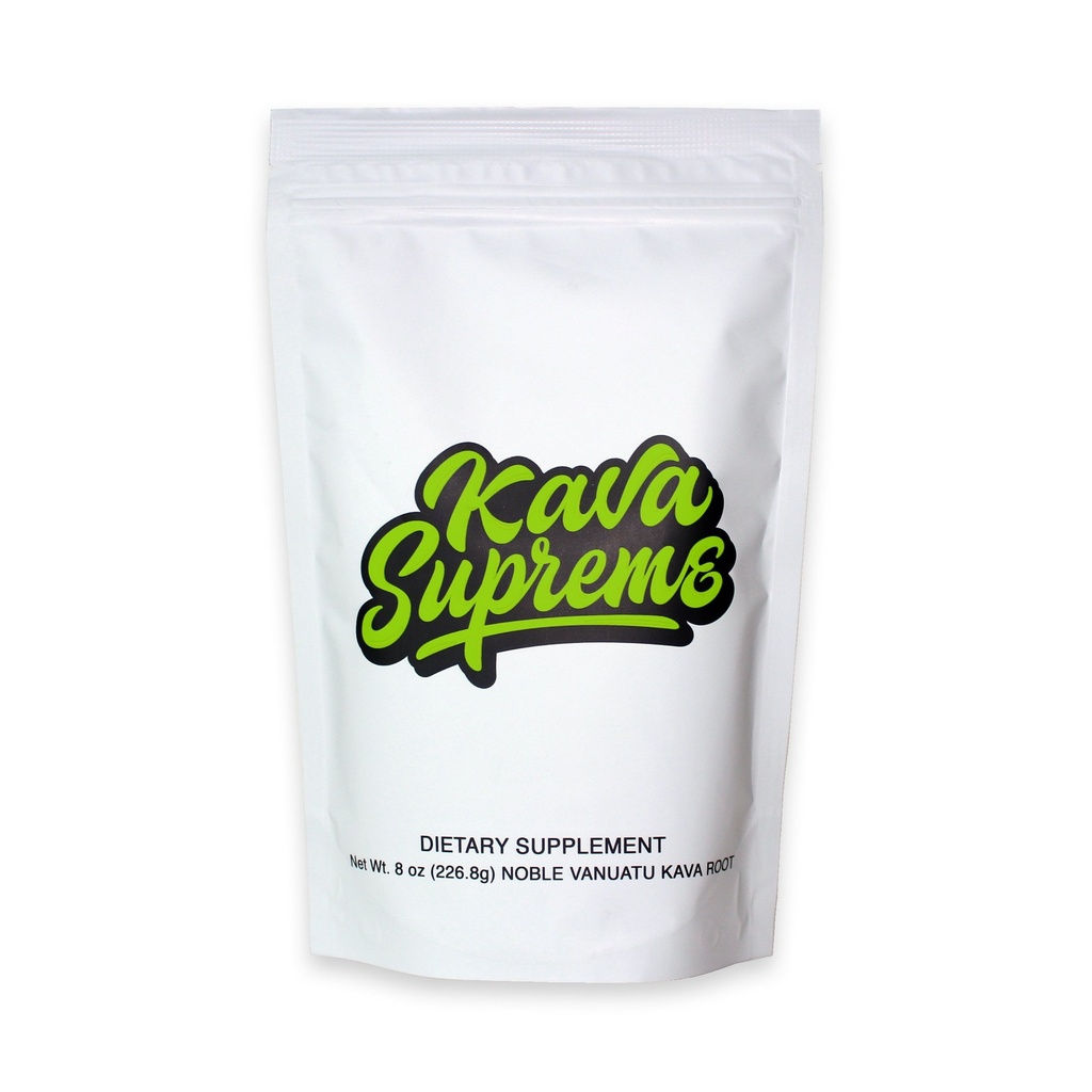 Kavafied KAVA Supreme - Ευγενής Vanuatu Kava Root Powder (8oz)