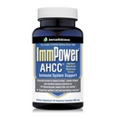American BioSciences ImmPower AHCC συμπλήρωμα βοτάνων, 500mg ανά καψάκιο για ανοσοποιητική υποστήριξη, Διατηρεί τη φυσική δραστηριότητα των κυττάρων δολοφόνος, συσκευασία των 1, 60 κάψουλες λαχανικά
