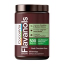 CocoaVia Cardio Υγεία Κακάο Σκόνη, 30 Σερβιέτες, 500mg Cocoa Flavanols, Υποστηρίξτε την Υγεία της Καρδιάς, Ενισχύστε το οξείδιο του αζώτου, Βελτιώστε την Κυκλοφορία, Ενέργεια, Προεργασία, Vegan, Σκοτεινή Σοκολάτα Cacao