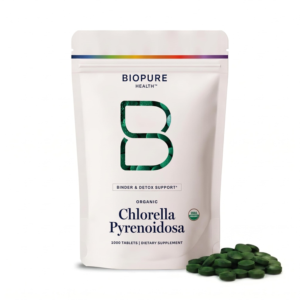 BioPure Chlorella Pyrenoidosa – 1000 Tablets