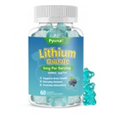 Lithium Orotate 5mg Gummies Sugar Free, Brain Health & Cognitive Function Supplement, Vegan, Blueberry Flavor, 60 Count