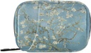 Αμύγδαλο Blossom Van Gogh Pill Box 7 Day Pill Τσάντα Τσάντα Ταξιδιού Χάπια Organizer με Zipper Φορητή Εβδομαδιαία Θήκη Συμπαγές Μέγεθος για τον κάτοχο συμπλήρωμα βιταμίνης
