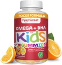 Feel Great Vitamin Co. Πλήρης DHA Gummies για τα παιδιά 