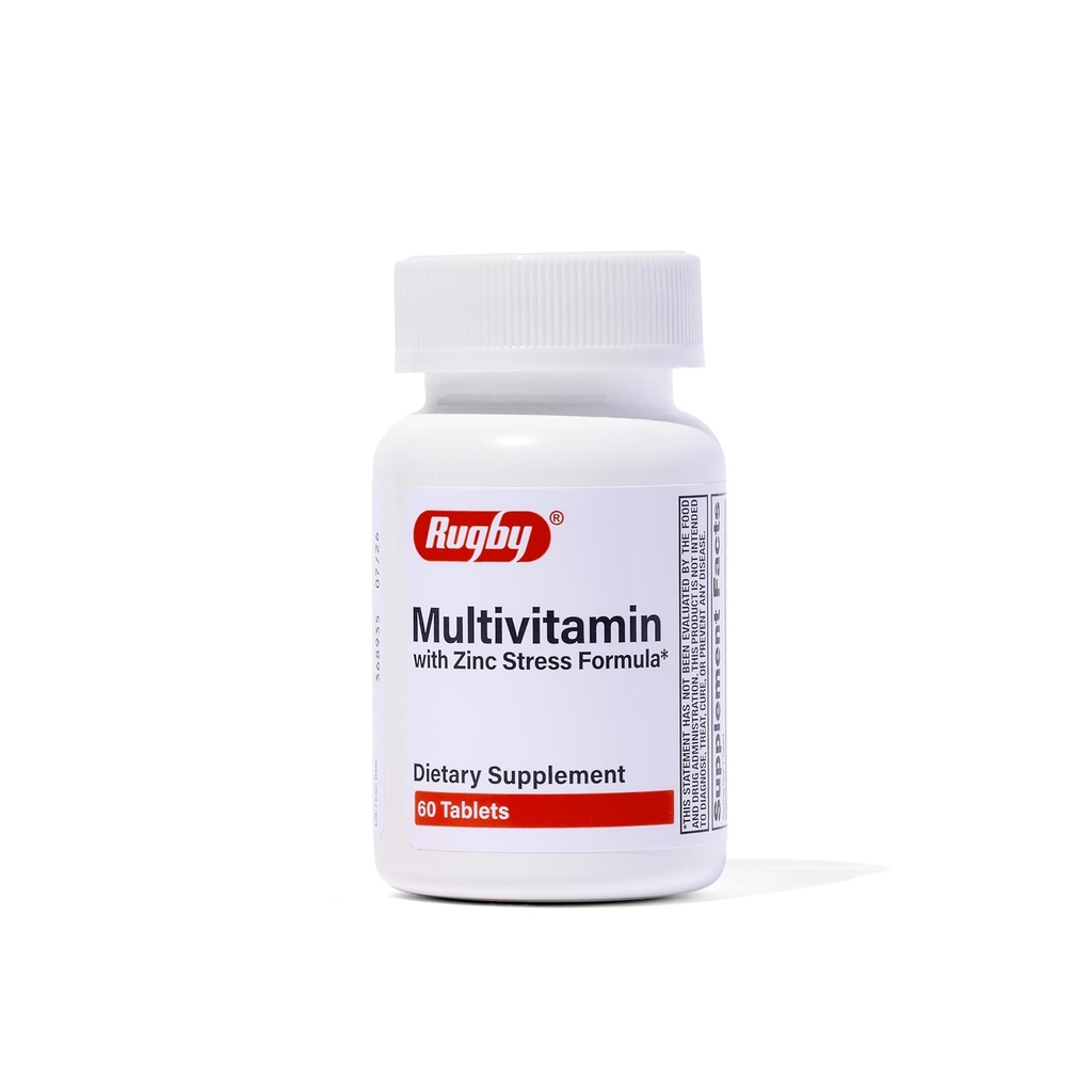 Rugby Multivitamin με Zinc Stress Formula - Συμπλήρωμα διατροφής - 60 δισκία (1 Συσκευασία)
