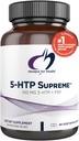 Designs for Health 5-HTP 100mg with Vitamin B6 (P-5-P) - 5-HTP Supreme 100 mg Supplement - Serotonin Precursors to Help Support Healthy Mood + Appetite (60 Capsules)