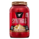 BSN SYNTHA-6 Premium Protein Powder με 6g Fiber, Whey Protein, Micellar Casein, Milk Protein Isolate Blend, 5g Fat, Cinnamon Toaster Pastry, 28 Servings (Packaging May Vary)