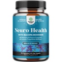 Nootropic Brain Supplement for Memory and Focus Support - Βιταμίνες για Ψυχική Υποστήριξη & Καθαρότητα με Bacopa Monnieri, VIT A, B6, Ριβοφλαβίνη, Νιασίνη, Thiamin & Folate - Γνωστικό Συγκρότημα - 90 Ct