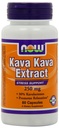 NOW Συμπληρώματα, Kava Kava Extract 250 mg, 30% Kavalactones, Βότανο Relaxation Blend*, 60 κάψουλες Veg