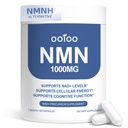 NMN Supplement 1000mg Pure Organic - NMNH Alternative, Supports Cellular Energy, NAD+ Levels & Healthy Aging, NAD+ Supplements for Women & Men, Nicotinamide Mononucleotide, Gluten Free, 60 Capsules