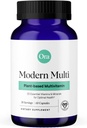 Organic Plant Based Multivitamin for Women and Men, Προστασία Bluelight - Εγκέφαλος, Μάτι, Ενέργεια, Ανοσοποιητικό, Δέρμα, Μαλλιά, Καρδιά, και Υγεία των οστών Υποστήριξη, 60 Κάψουλες Vegan