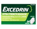Excedrin Extra Strength Headache Aspirin Caplets, 24 Count