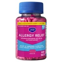 Berkley Jensen Allergy Relief Tablets - 25mg Diphenhydramine HCI - Allergy Medicine for Sneezing, Itchy Throat, Watery Eyes, and Runny Nose - Easy-Swallow Mini Tablets - 600 Count - Gluten Free